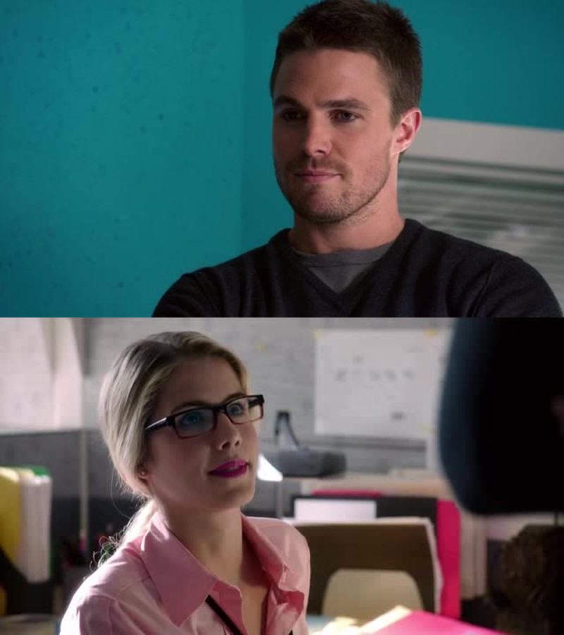 Felicity Smoak ? Hi I'm Oliver Queen 😍😍😍😍😍