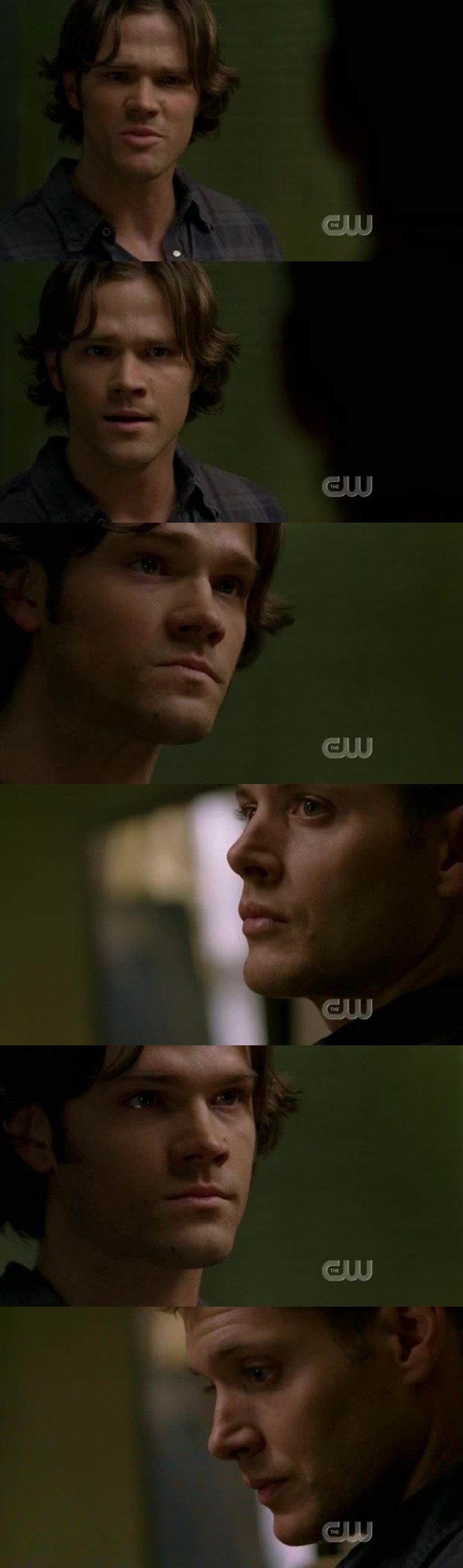 "Because I know you, I've been following you around my entire life. I mean, I've been looking up to you since I was 4, Dean. Studying you, trying to be just like my big brother. So yeah, I know you. Better than anyone else in the entire world. And this is exactly how you act when you're terrified, and, I mean, I can't blame you, it's just I wish you would drop the show and be my brother again. 'Cause...Just 'cause."
😭😭😭😭😭😭😭😭😭😭😭
my feels
