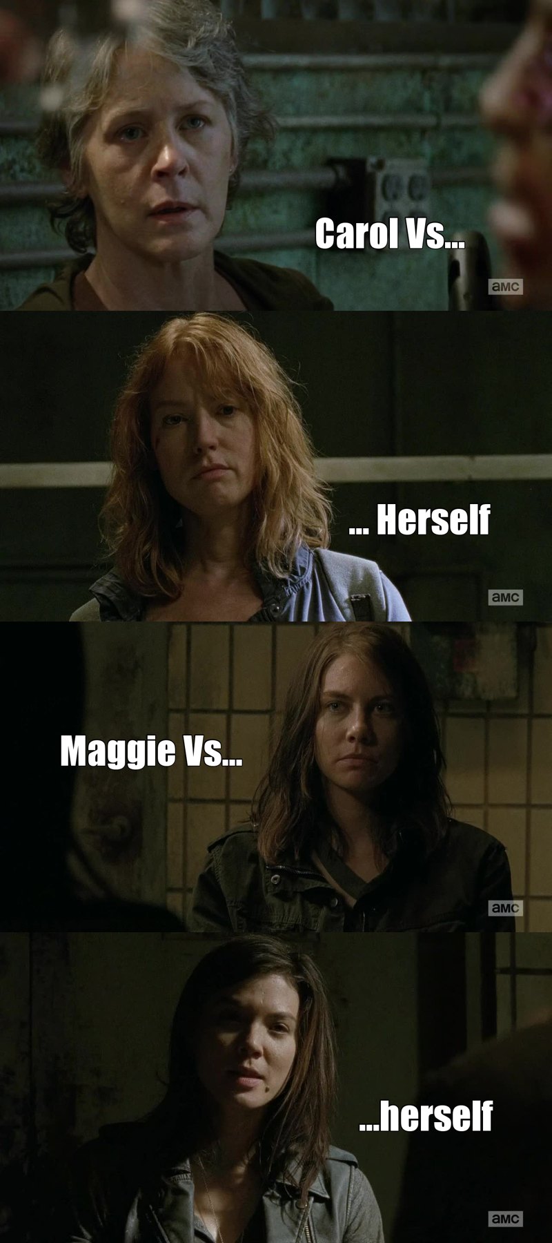 What an amazing mirroring of what they are. Carol and Maggie met their perfect counterparts... But who's the bad guys now?
