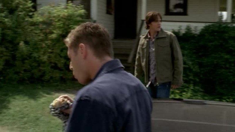Supernatural wouldn't be the same if Dean didn't eat in it.