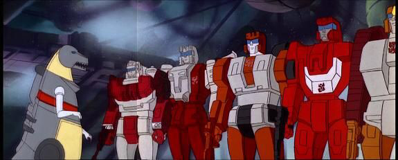 Me acordé del capítulo cuando Grimlock crea a los Technobots