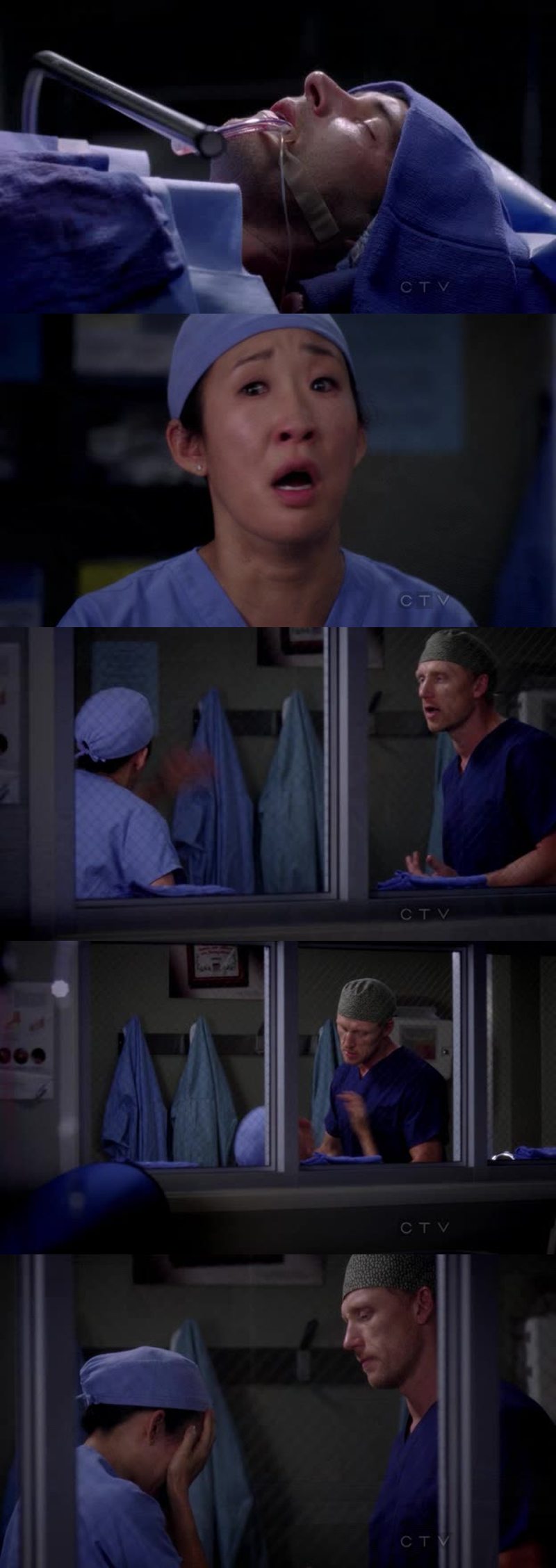 I can't believe that Henry has died, he was such a sweet man. I think that the producers created the same story as Dan's one because everybody loved him.
Cristina's reaction was totally heartbreaking, I was crying all my tears during this scene.