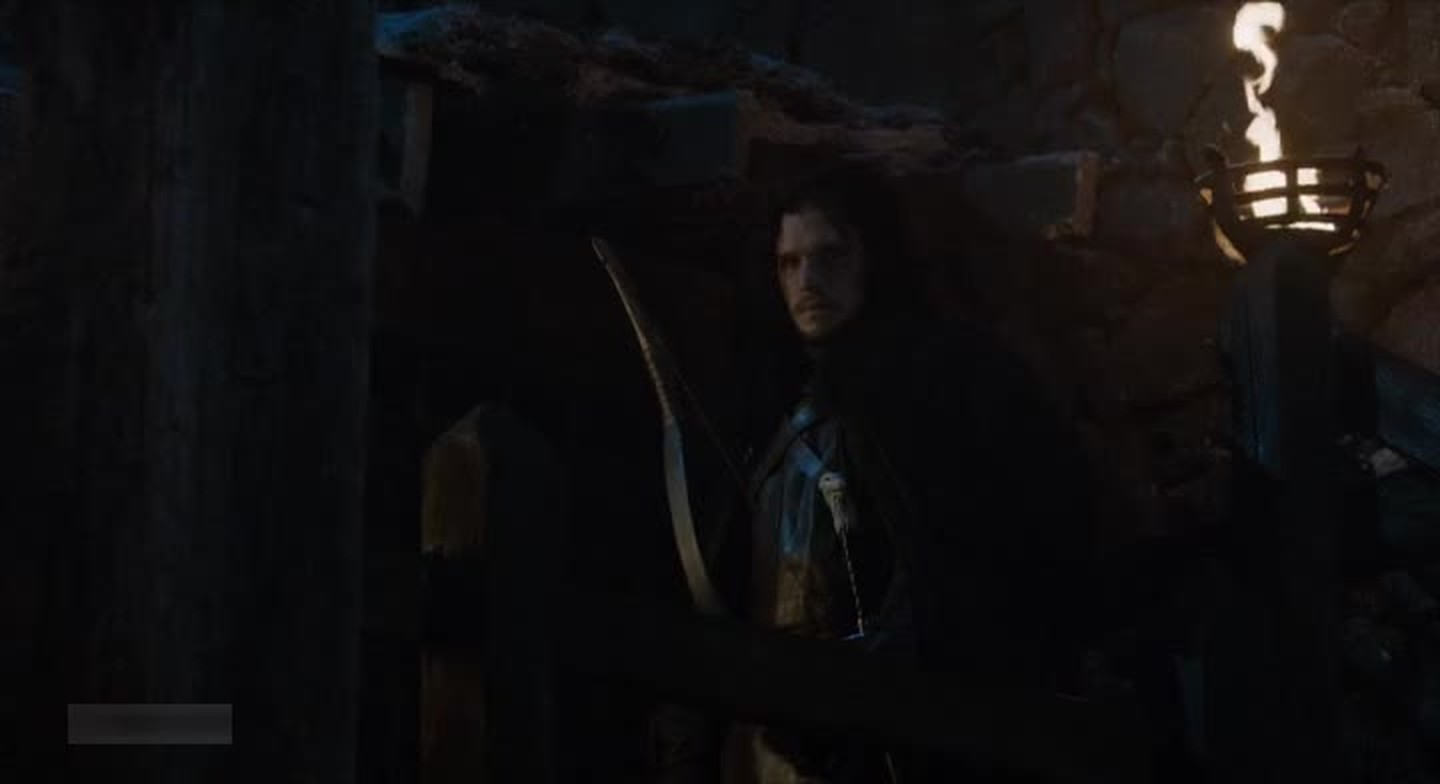 Jon Snow's act at the end : good job baby