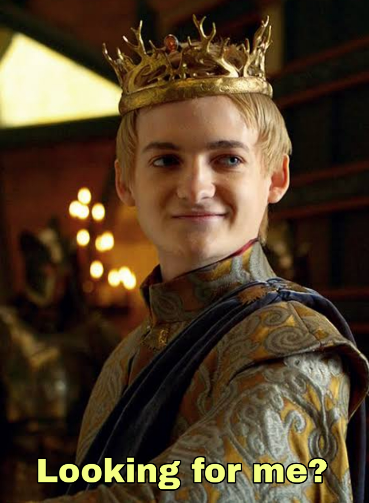 King Edmund reminds me of Joffrey Baratheon.