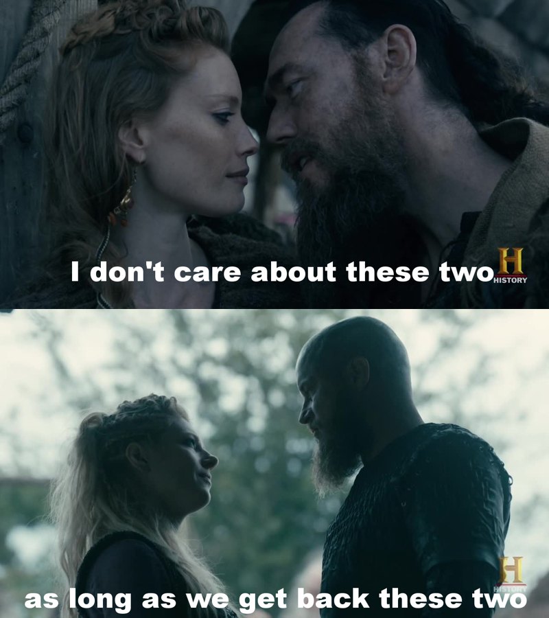 Ragnar and Lagertha are made for each other