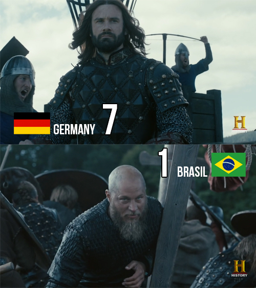 That was a massacre!
If Rollo vs Ragnar was a World Cup game: