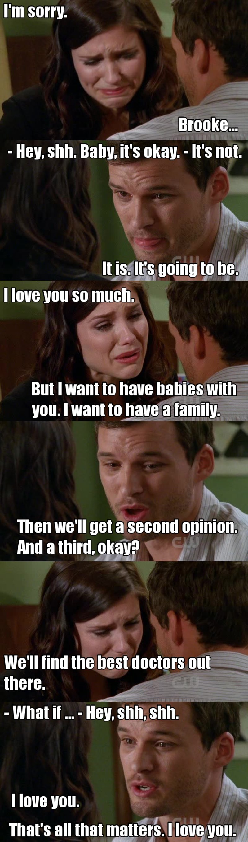 Sophia Bush is hell of an actress! This scene was so emotional, i'm so sorry for her 😢😢