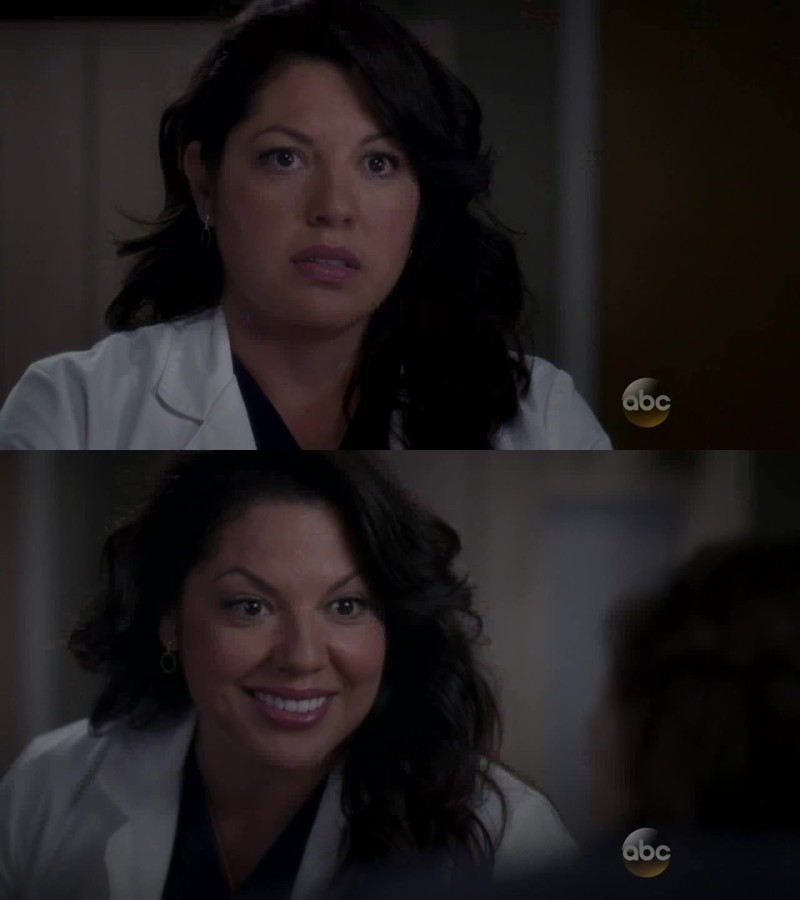 Callie is so strong! So much crap gets thrown her way and she deals with it - she even finds ways to be better. Best character ever!