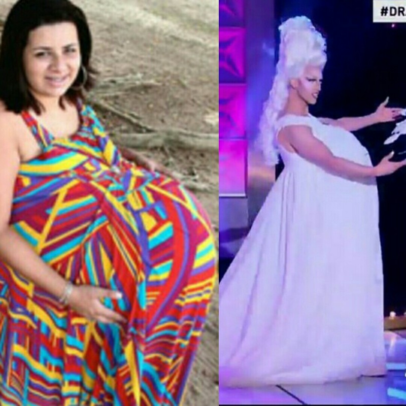Acid Betty serving grávida de Taubaté realness