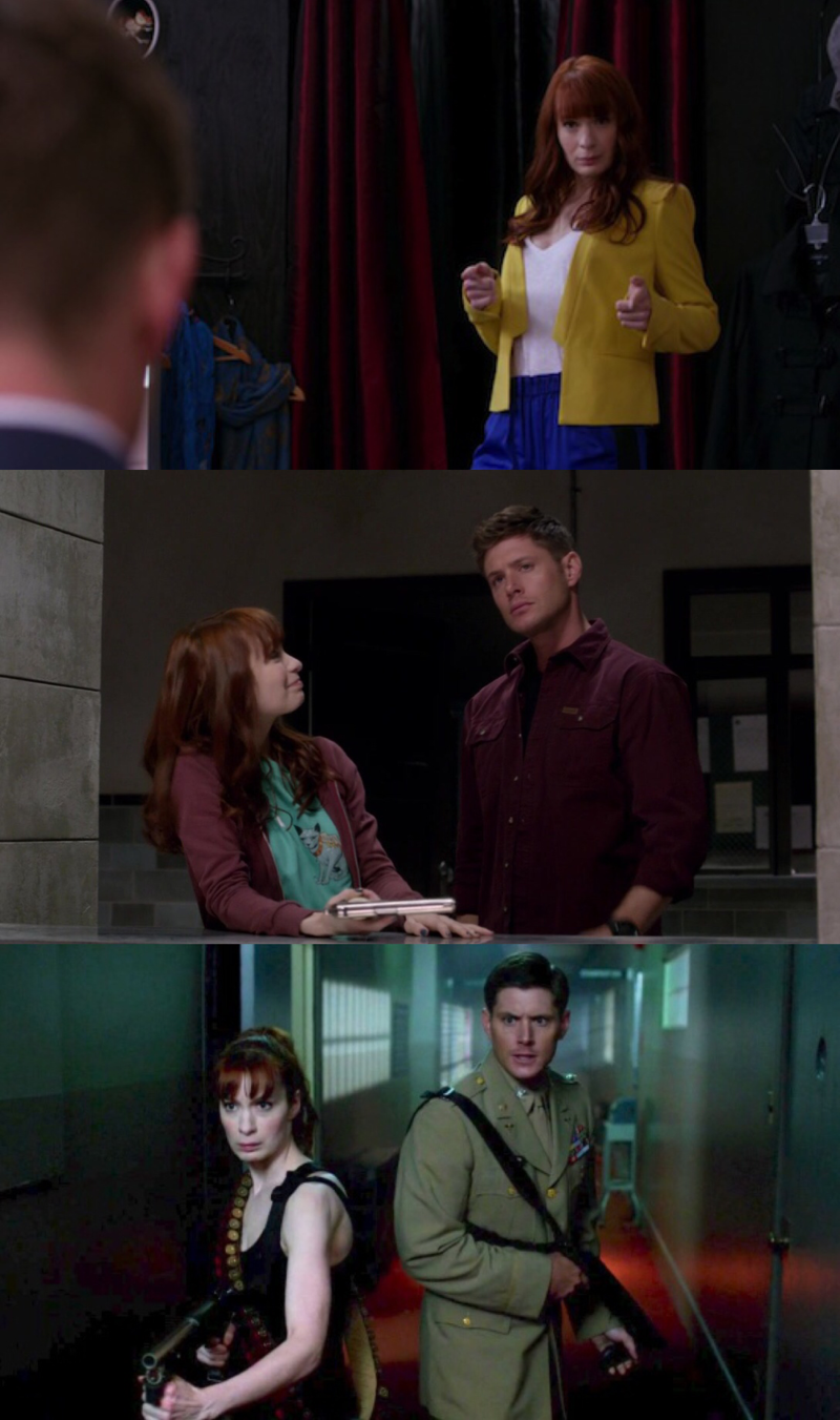 Charlie is awesome!
I love her relationship with Dean.