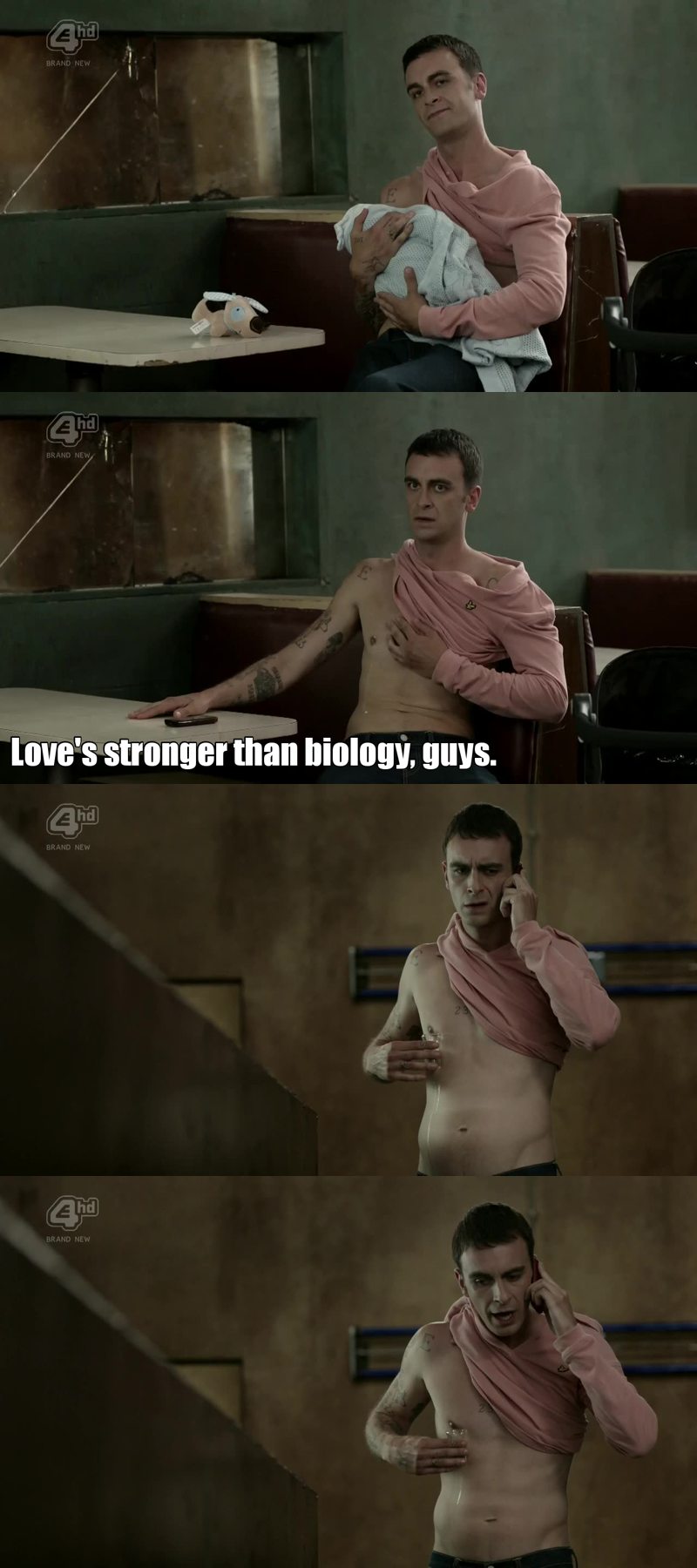 "L'amore è più forte della biologia, ragazzi."
