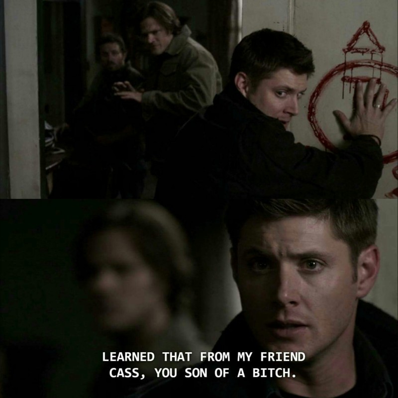 😍😏 #Destiel