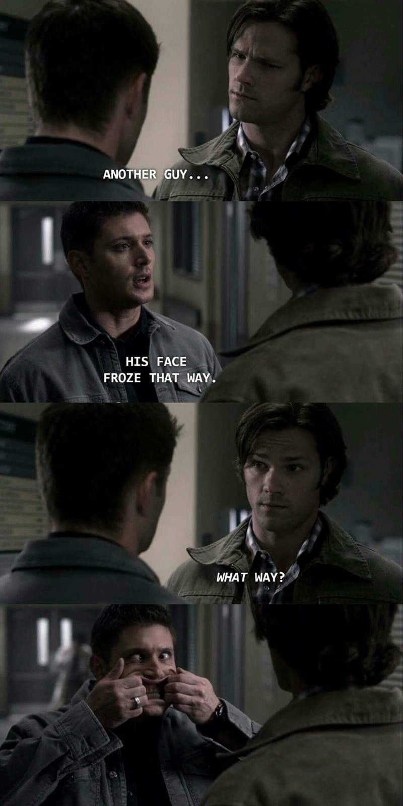 Typical Dean😂😂😂