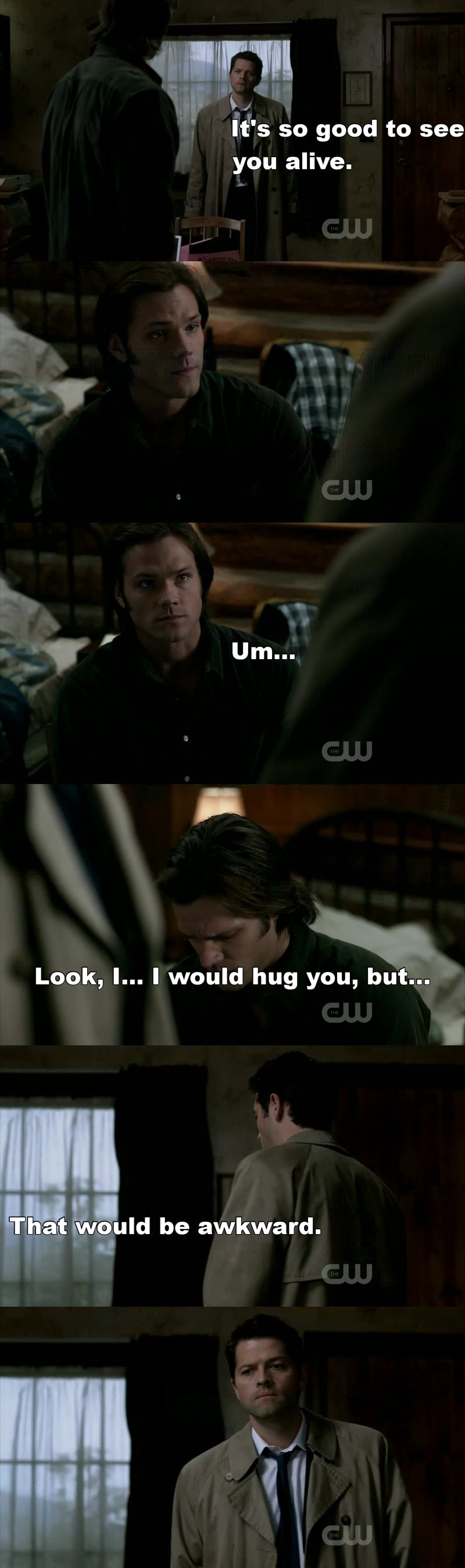Castiel looks so cute and innocent 😍