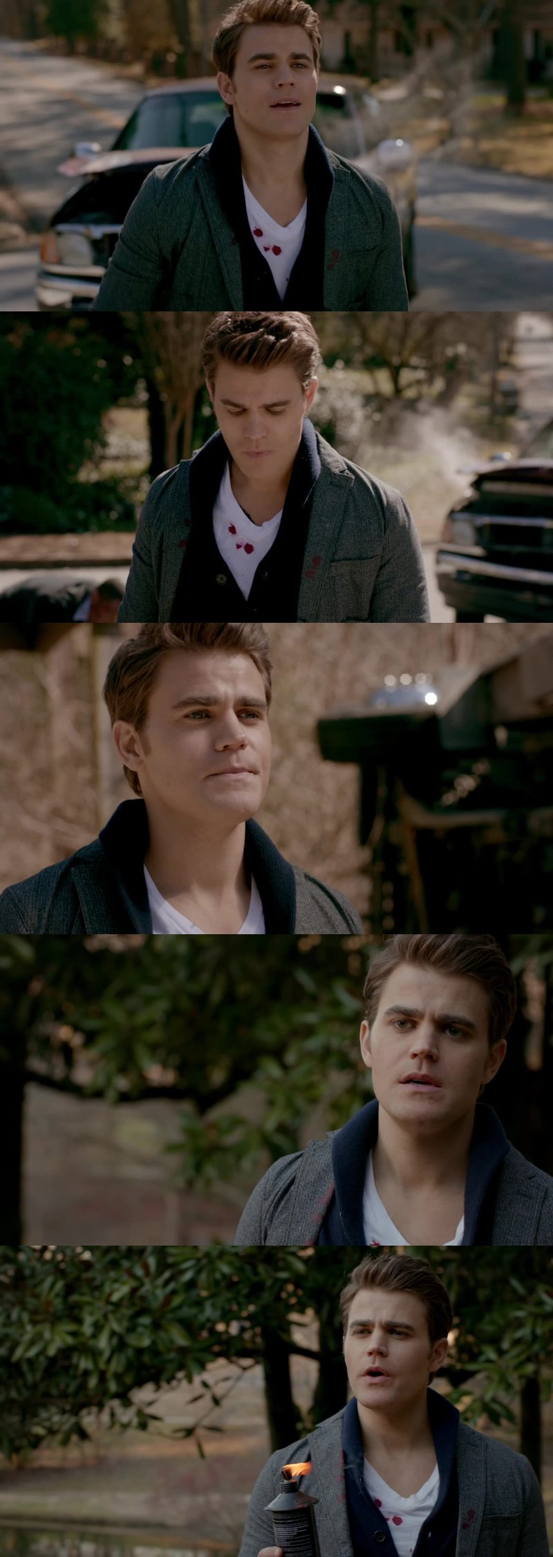 DAMN !!! Ambrose is so HOT, i mean Ambrose in Stefan's body, i mean, ok basically Paul Wesley is so so HOT 😍😍😍
#SexyWesley