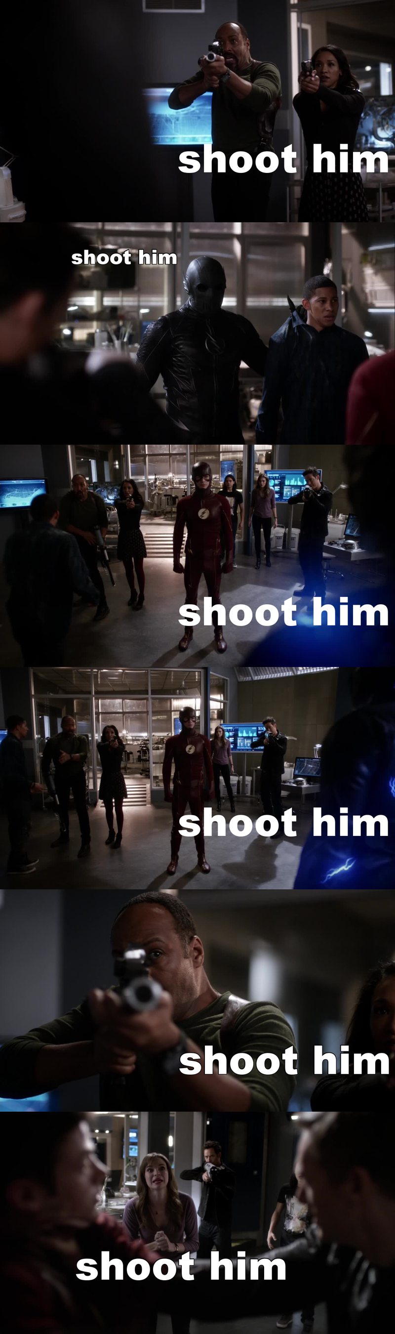 Shoot him