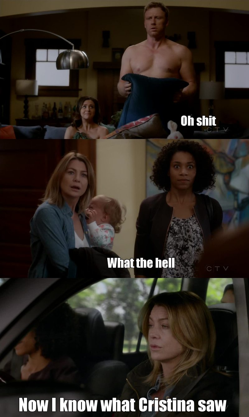 I loved this episode !
Laugh and cry at the same time !
Poor Arizona ๐ฅ
And Edwards to ...
Owelia is finaly happening ๐
And Japril baby is healthy !!
Finaly some good news ! ๐