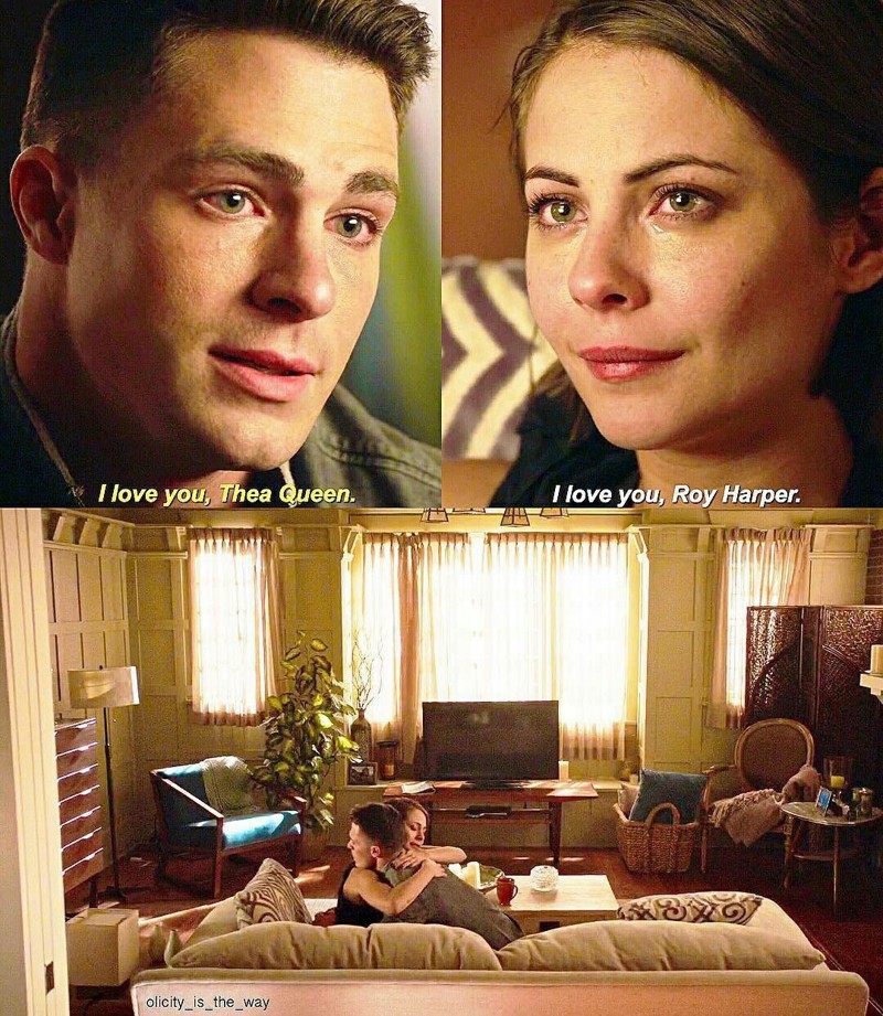 I really need them together again! ♡
I want Roy back to save Thea from Darkh