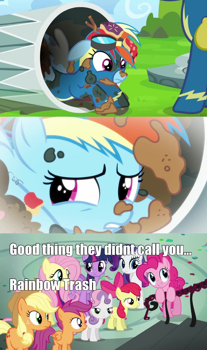 I was thinking how they missed out this opportunity TWICE and then Pinkie said it, thank you Pinkie.