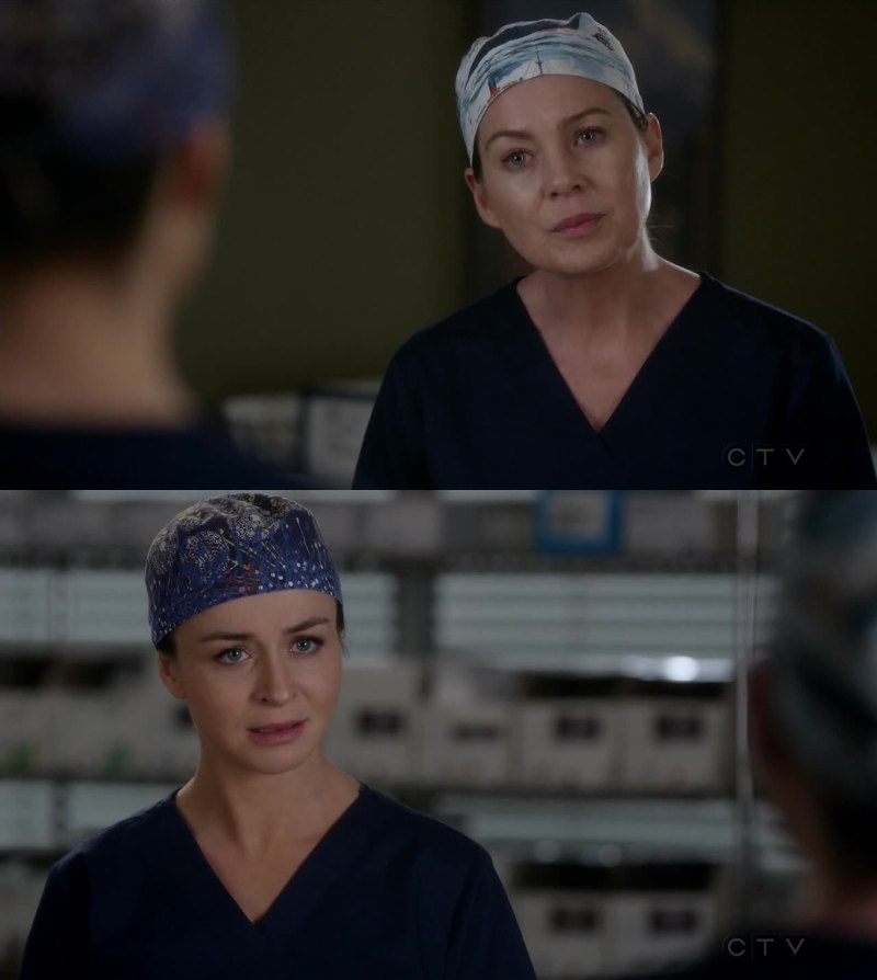 I can't stand Meredith anymore. The speech that she made to Amelia was mean!
What happened to you, Mer?