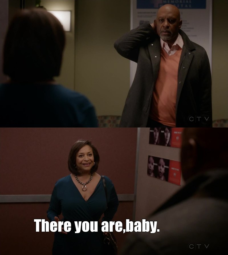 I found beautiful that in the mess of the episode they found a few seconds to focus on Richard. It's amazing how our loved ones can clean our mind out of unhappy thoughts.