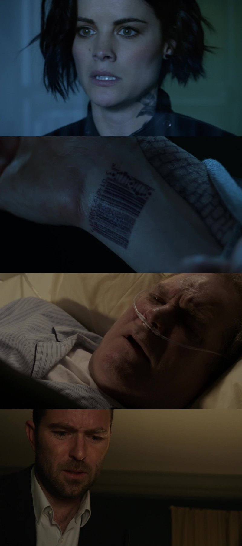 My theory about Jane is that she can be Taylor's sister, her dental test showed that she can't be Taylor but her DNA was a match so this means she's not Taylor but someone genetically really similar to her, and her wrist tattoo in the nursery worked, maybe she's been in that program, maybe she had that tattoo long before her other tattoos, and a lot of other maybes I just LOVE this show
