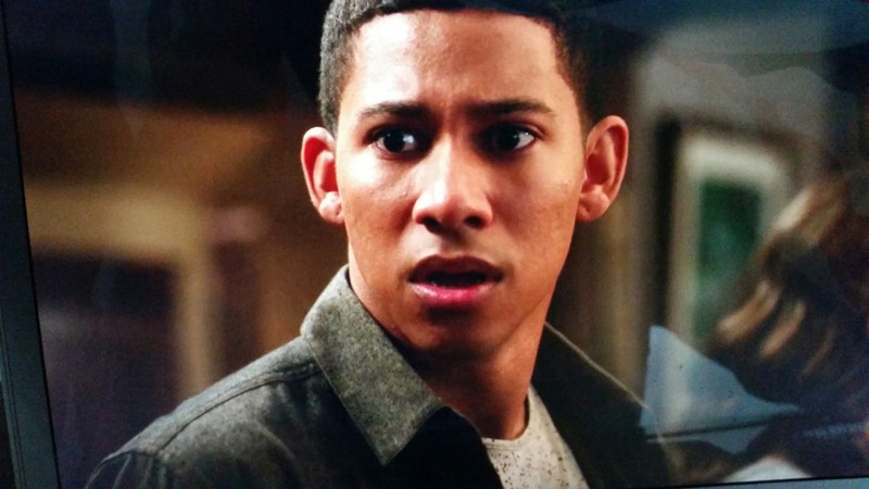 Wally's face when Barry ran out of the room! #priceless