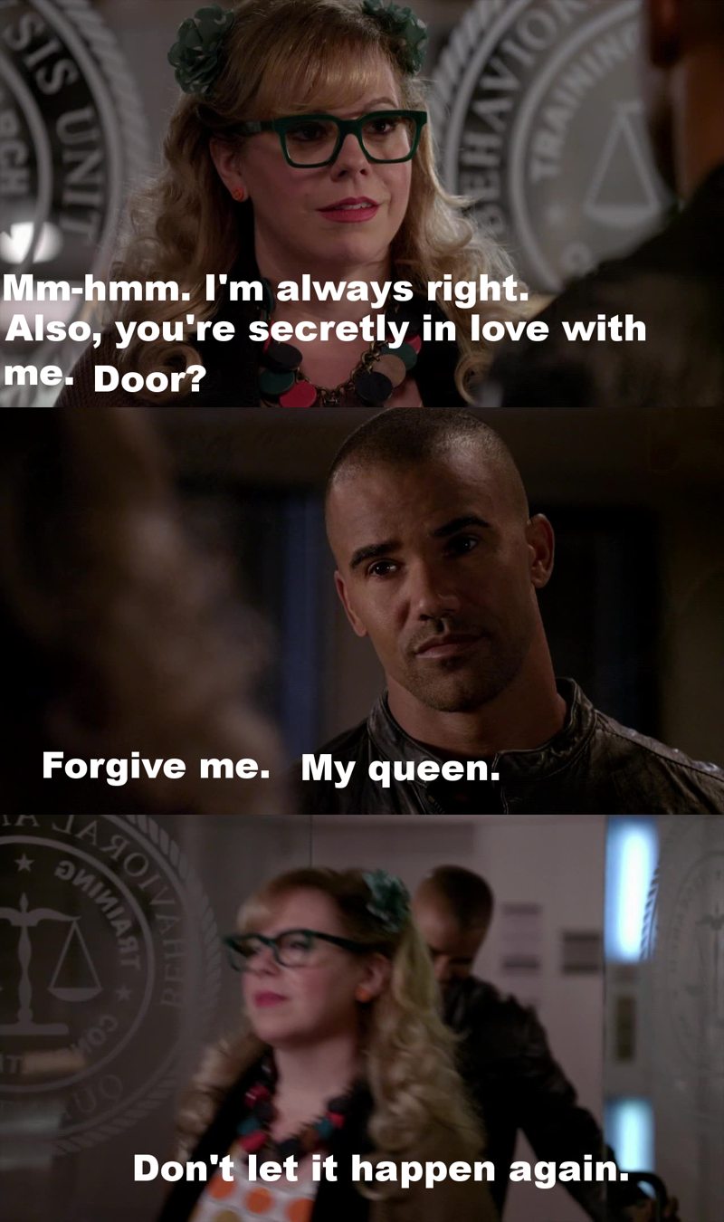 Garcia is the queen of sass 💁💞