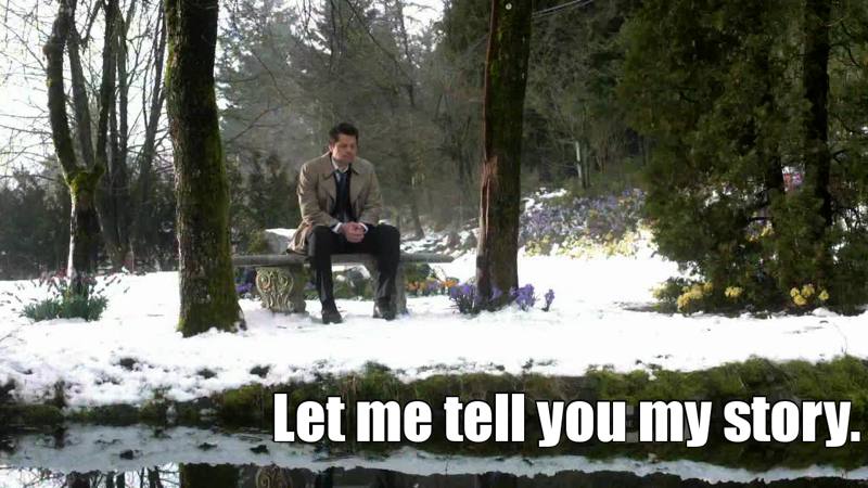 Narrated by Castiel. Men, this episode challenged my emotions.