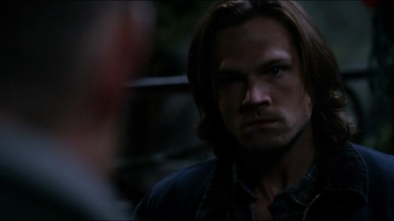 That angry face when I remember Dean Killed the first Sam's girlfriend monster and later turn into a Best friend of a Vampire.