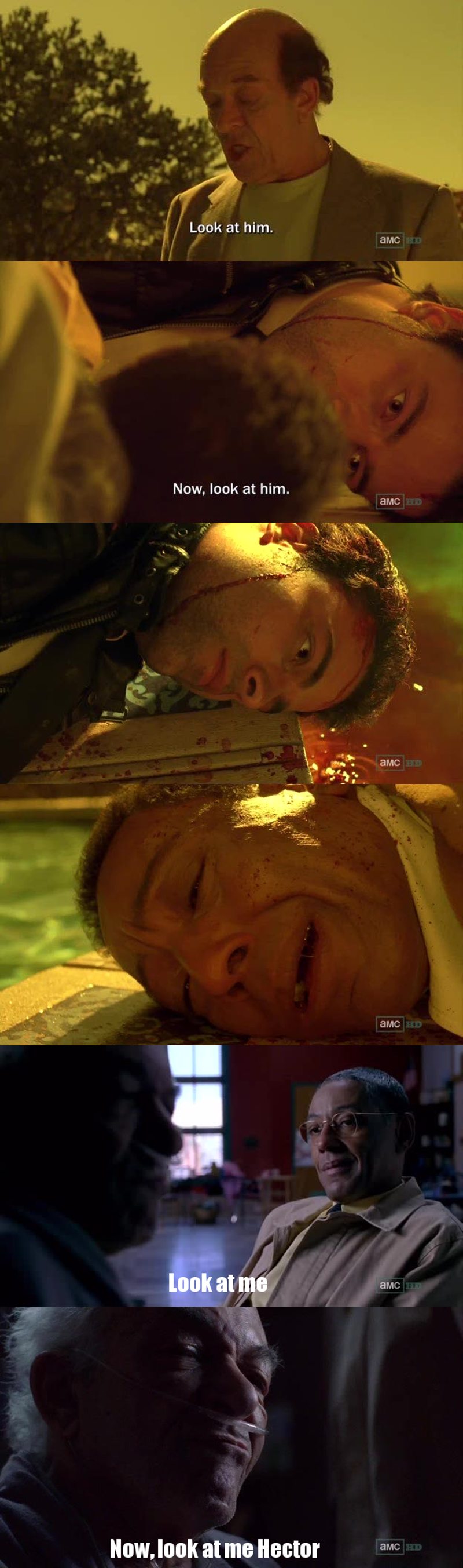 Gus is a genius. Sweet revenge.