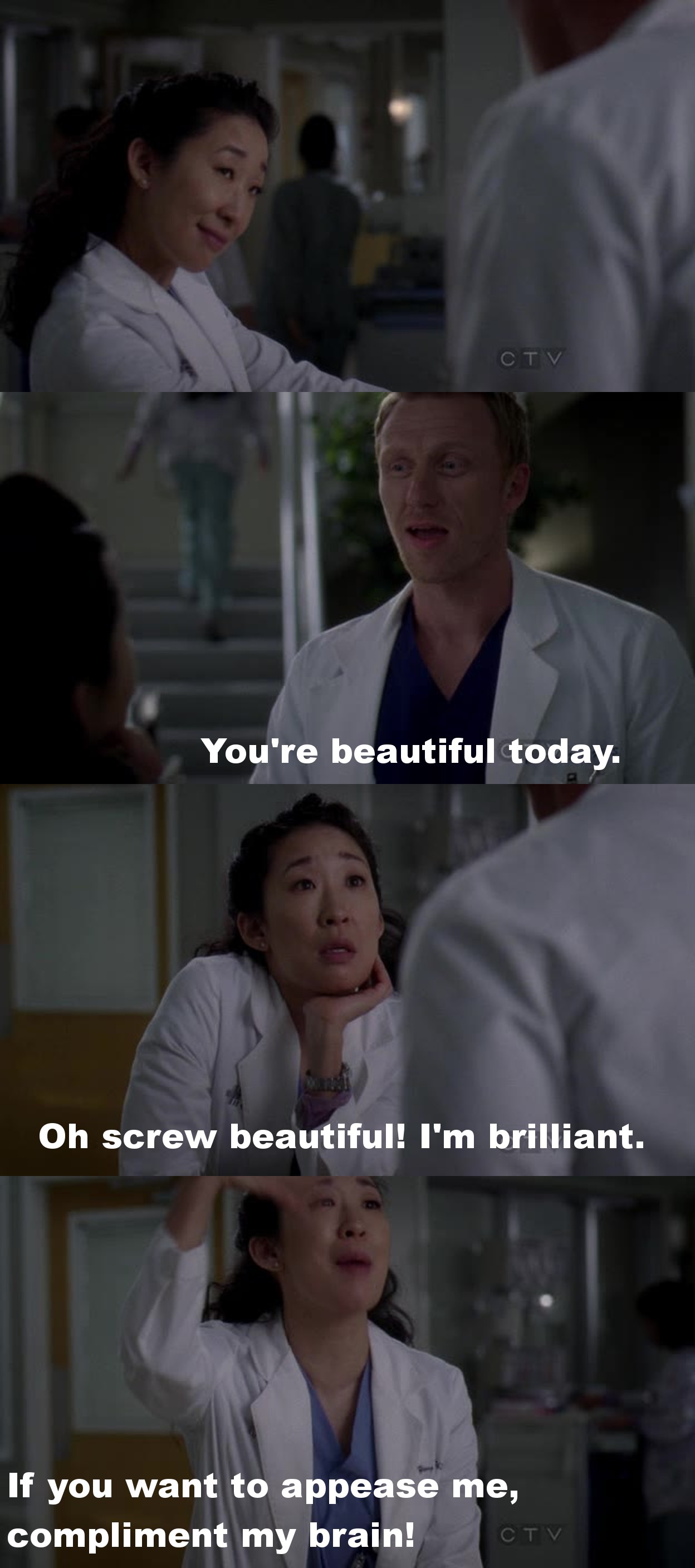 Ahahahaha I just love Cristina!