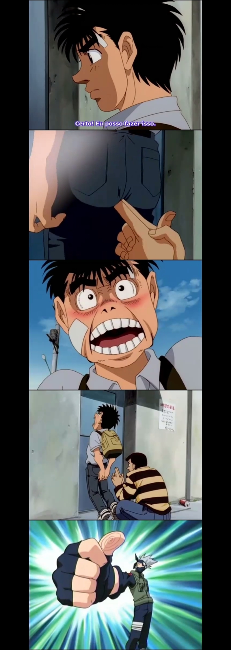 Jutsu Secreto de Konoha - Mil Anos de morte hahahahaha Kakashi curtiu kkkkkkkkkkk