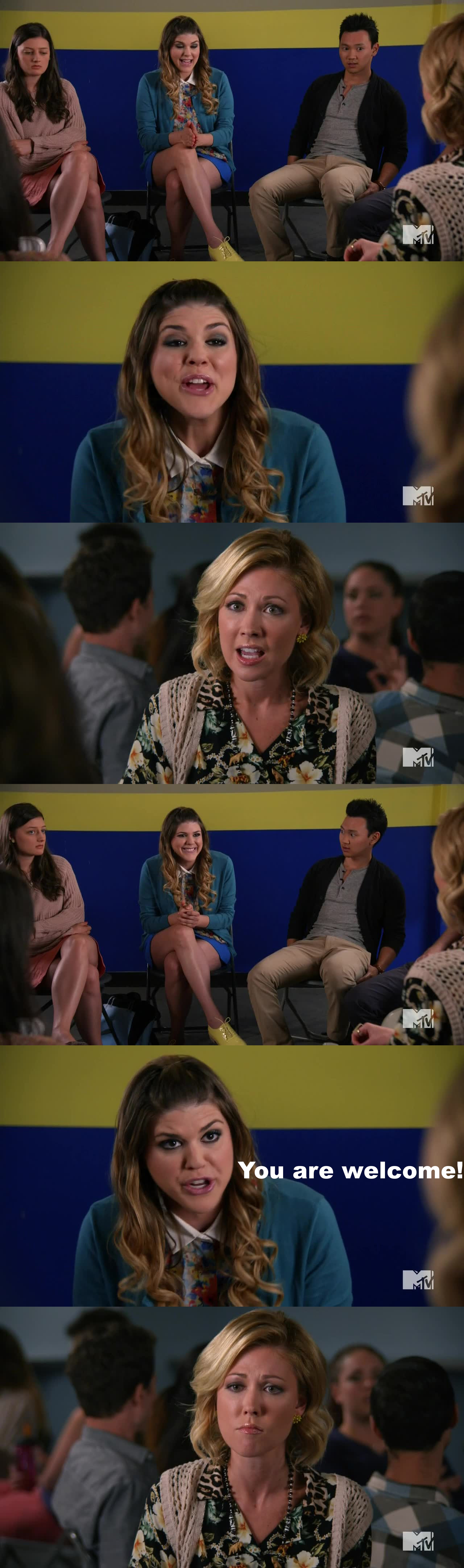 Sadita and her "you are welcome" are the best part of this episode, love her sarcasm