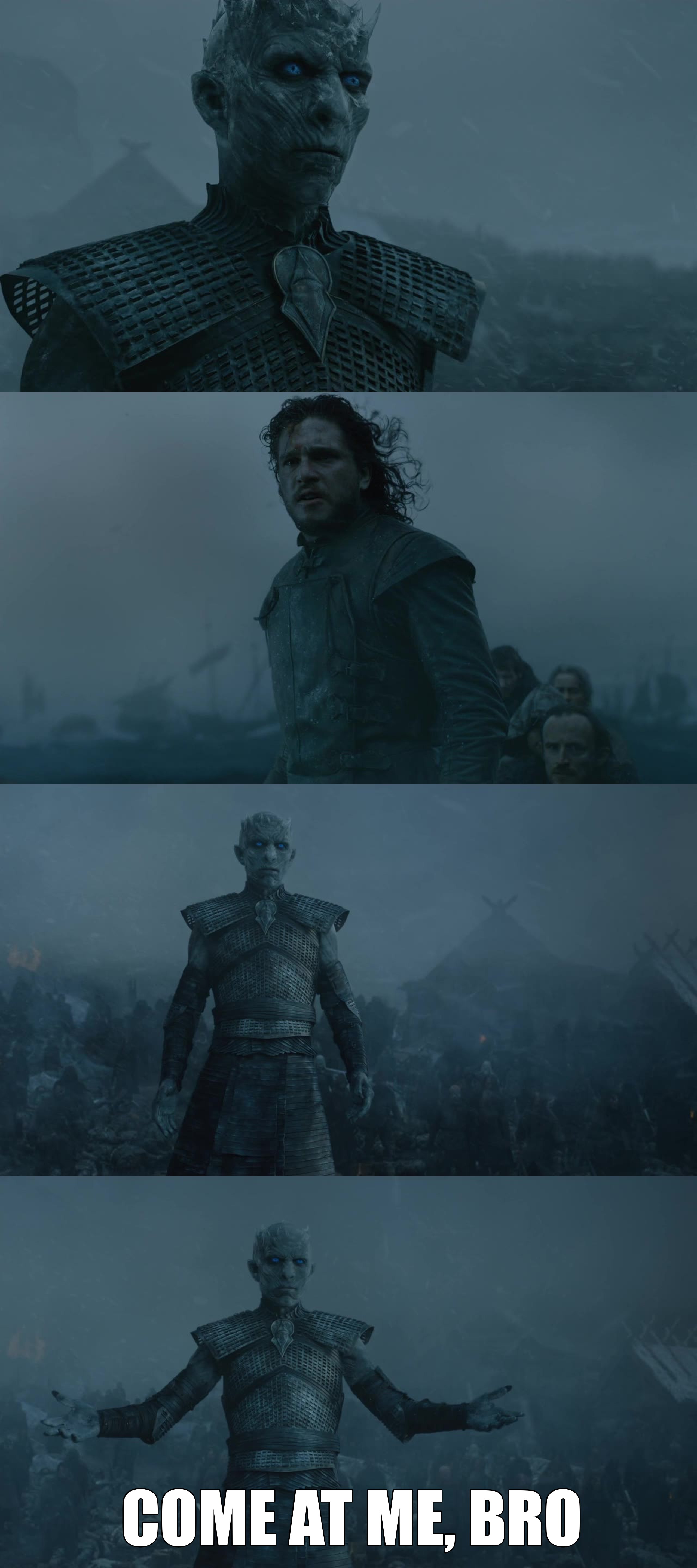HOLY FUCKING SHIT!!! THAT ENDING... I NEED TO SEE JON SNOW vs WHITE WALKER KING!