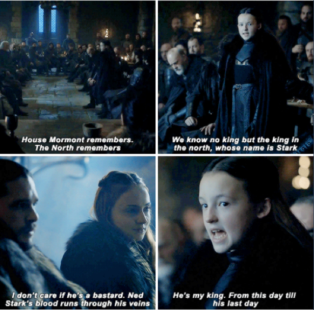 She is the best!
The North remembers!!