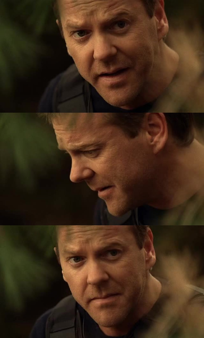 Of course he's not gonna listen. I mean, Its Jack Bauer for gods sake. He's gonna go into that building, and kick some ass. What else would anybody expect from him? :D