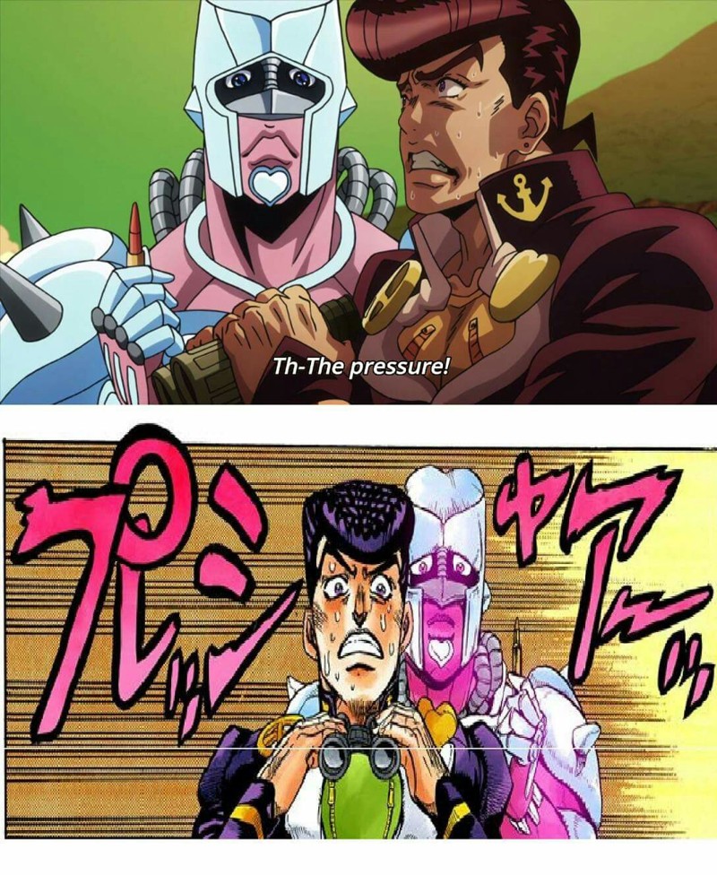 The exact moment I fell in love with Josuke and realised he is my spirit guide