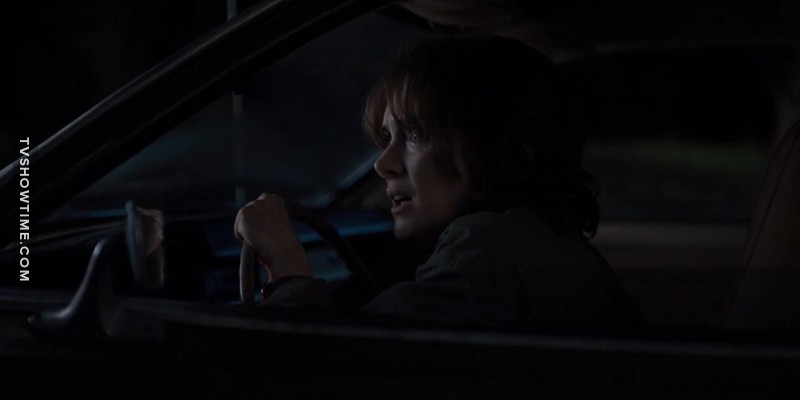 Actually, "should I stay or should I go" fits perfectly with this scene.