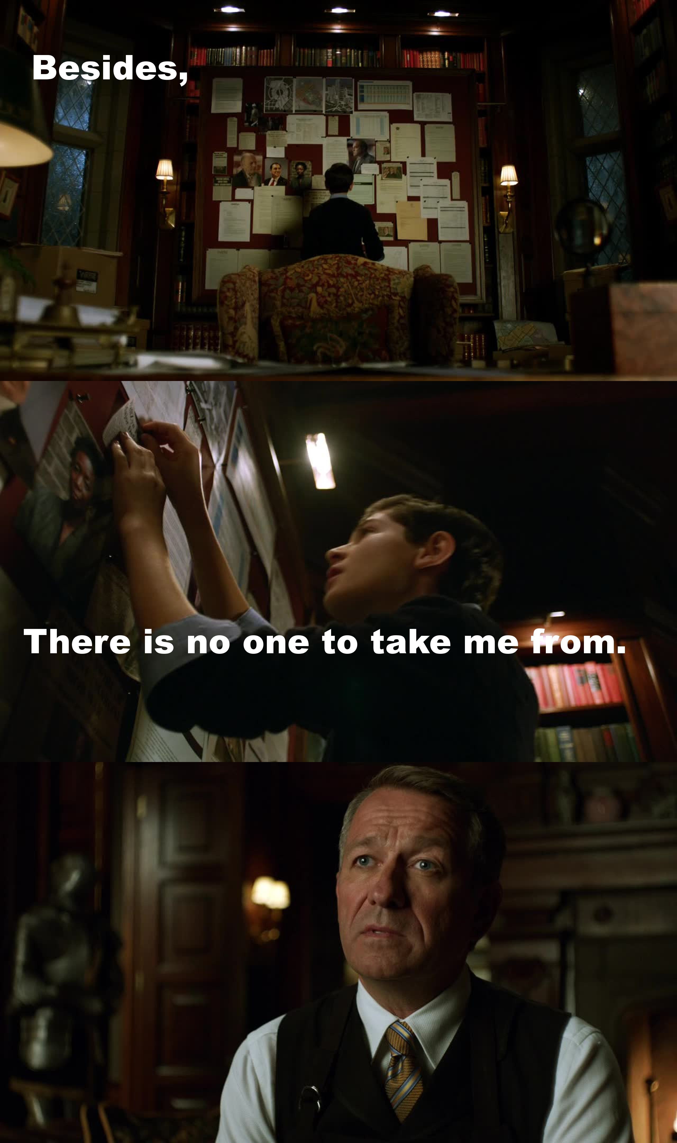 BRUCE DON'T BE MEAN TO Alfred Pennyworth