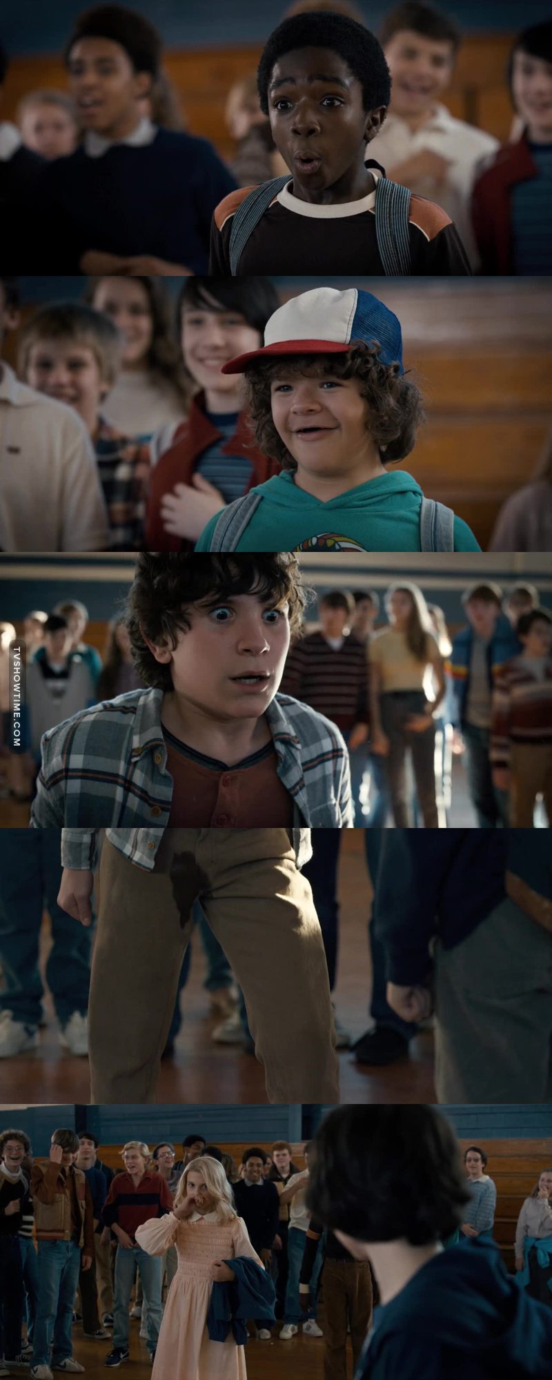 This scene was so fucking epic ! It kinda reminds me of the scene from the first Harry Potter, when Hagrid put a pig's tail on Dudley.