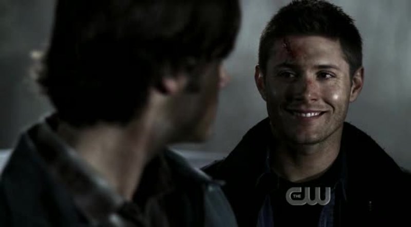 that's the face of a young man who's going to spend the eternity in hell to save his little brother's life.
Can we take a minute to appreciate how precious Dean Winchester is?