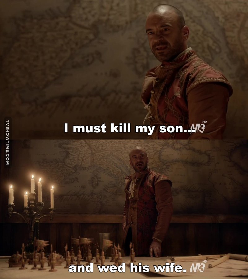 The winner of father of the year is King Henry