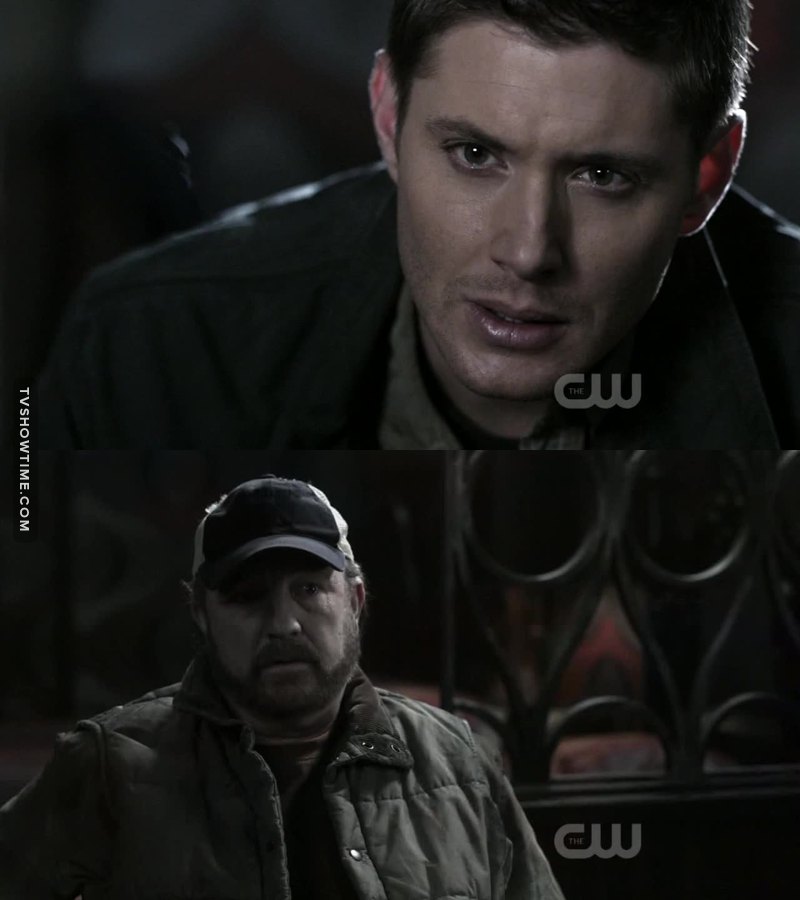 "You don't stop being a soldier cause you got wounded in battle. No matter what shape you're in, bottom line is: You're family. I don't know if you've noticed but me and Sam, we don't have much left. I can't do this without you. I can't. So don't you dare think about checking out. I don't wanna hear that again."
I'M NOT CRYING, YOU ARE