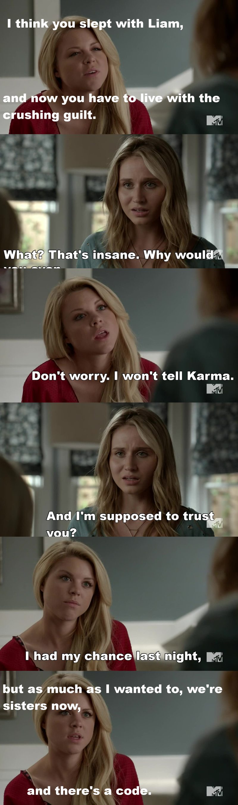 I'm starting to love Lauren cause they're developing her character really well. Can't wait to see what happens next.