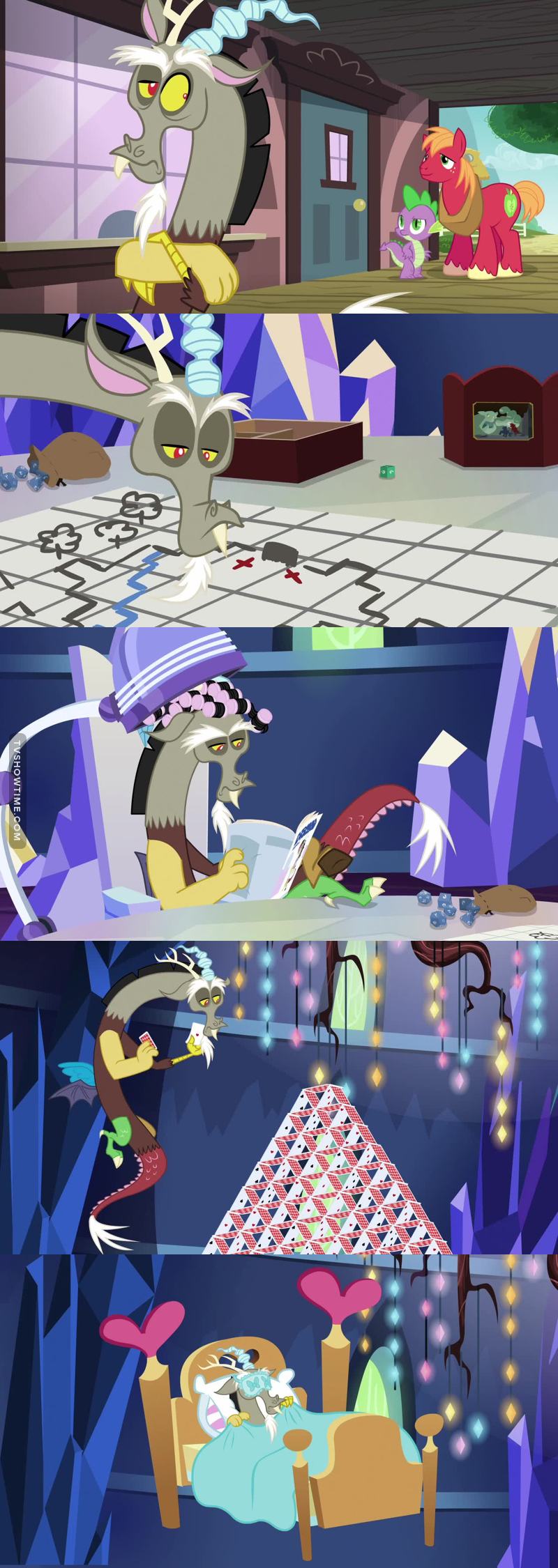 I normally really like Discord, but in this episode he was ... a little bit too selfish ...
