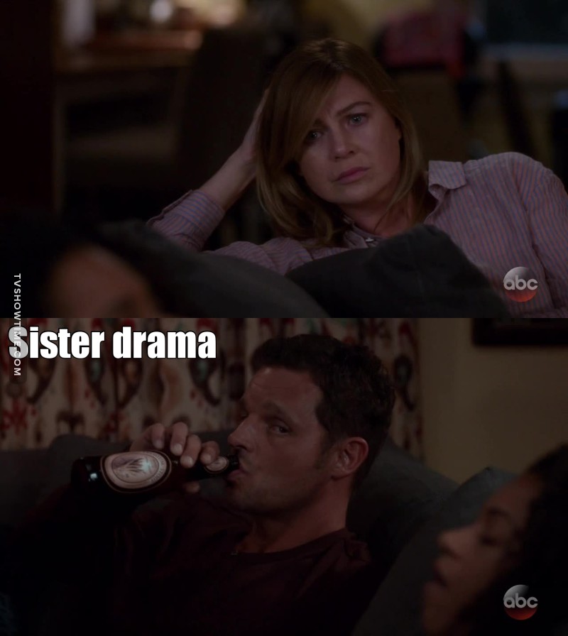 Can we PLEASE talk about Karev's face after Meredith tells him about Riggs and Maggie walks in and says Riggs rejected her for the date. Lol. I'm dead