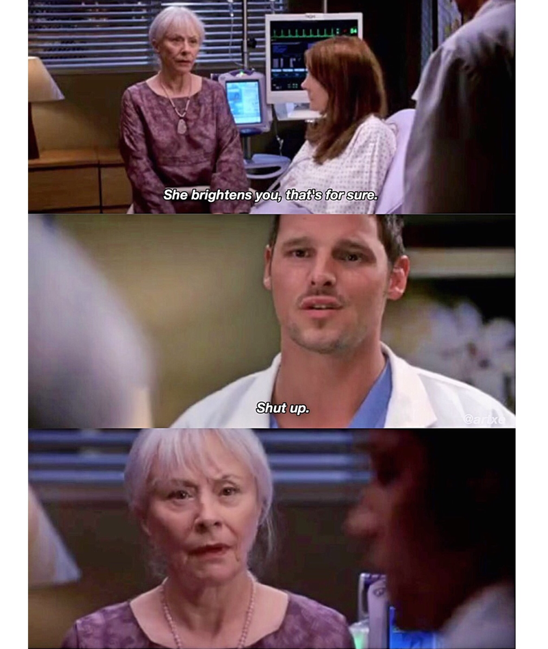 "What I'm saying is, she's a optimist. She's the opposite of me. She's exactly the kind of person you want helping you, right?"
This scene😂