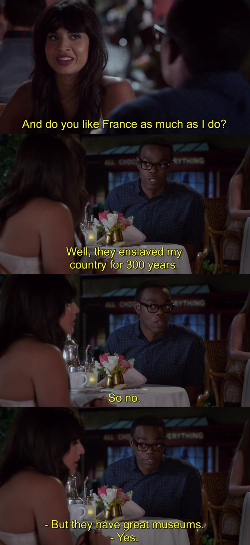 I love Chidi!!