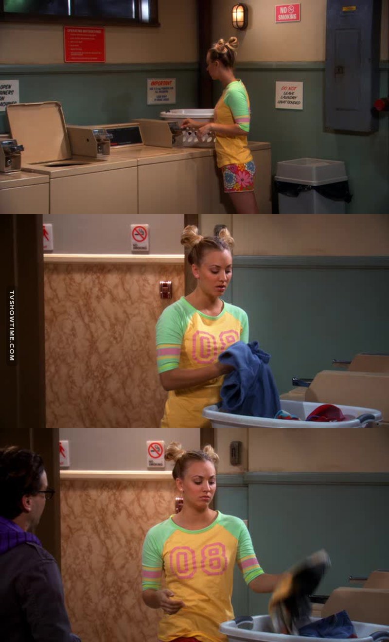 She's really cute in this scene.